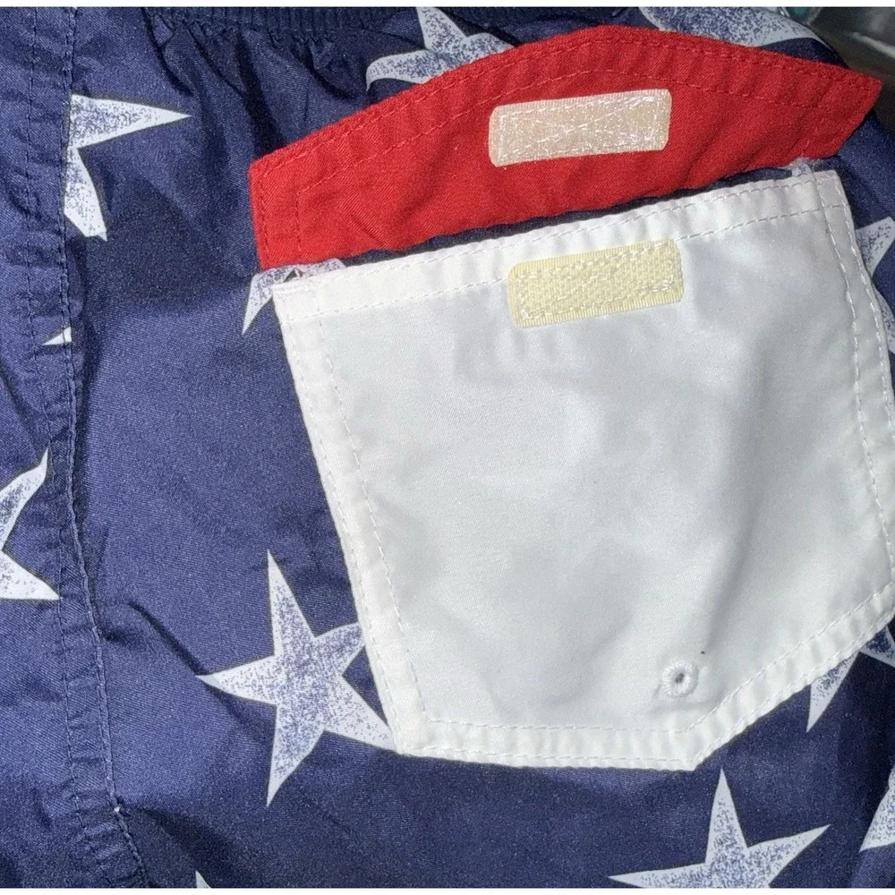 Cat & Jack Patriotic Swim Trunks XL 16